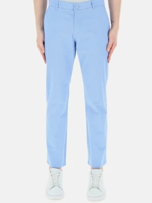 Chinosy Armani Exchange jasnoniebieski