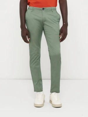 Chinosy Armani Exchange zielony