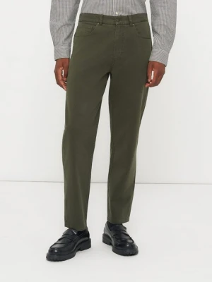 Chinosy Barbour zielony