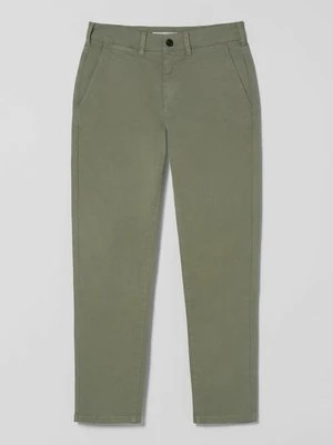 Chinosy Bershka khaki