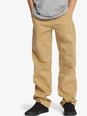Chinosy DC Shoes brązowy