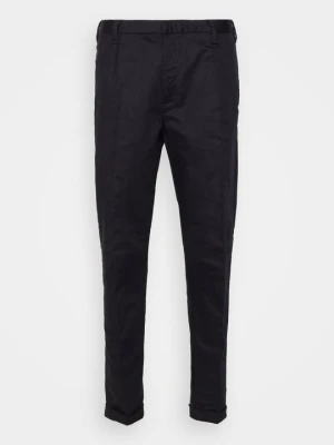 Chinosy Emporio Armani granatowy
