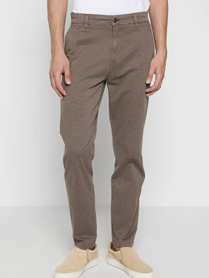 Chinosy GAS Jeans brązowy