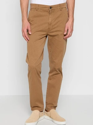Chinosy GAS Jeans wielbłądzi