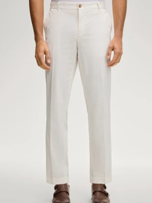 Chinosy Hank w kolorze złamanej bieli Joop