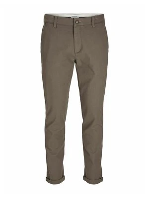 Chinosy Jack&Jones ciemnobrązowy