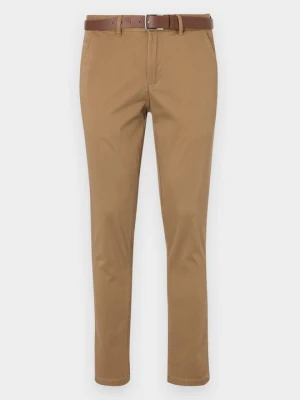 Chinosy Jack&Jones brązowy