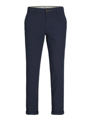 Chinosy Jack&Jones granatowy