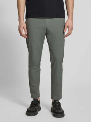 Chinosy krój tapered z tunelem Boss Orange