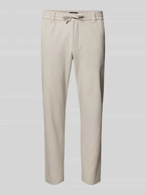 Chinosy krój tapered z tunelem Boss Orange