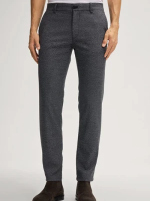 Chinosy Matthew w kolorze antracytowym ze wzorem Joop