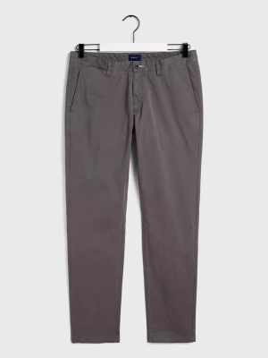 Chinosy Męskie Satynowe Slim GANT