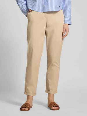 Chinosy o kroju casual fit z dodatkiem bawełny Christian Berg Woman