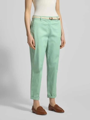 Chinosy o kroju casual fit z dodatkiem bawełny Christian Berg Woman