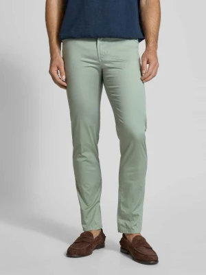 Chinosy o kroju regular fit z 5 kieszeniami Christian Berg Men