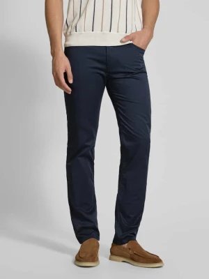 Chinosy o kroju regular fit z 5 kieszeniami Christian Berg Men