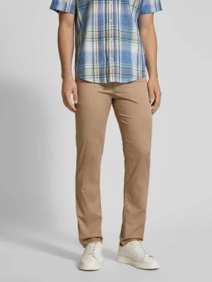 Chinosy o kroju regular fit z 5 kieszeniami Christian Berg Men