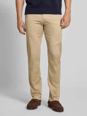 Chinosy o kroju regular fit z 5 kieszeniami Christian Berg Men