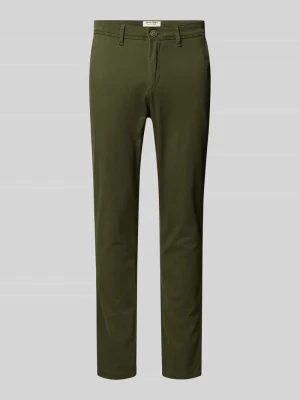 Chinosy o kroju regular fit z dodatkiem streczu model ‘MARCO’ jack & jones