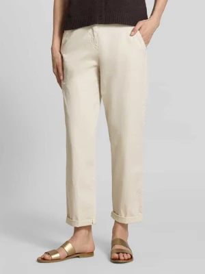 Chinosy o kroju regular fit z mieszanki bawełny model 'CARRIE' Raphaela By Brax