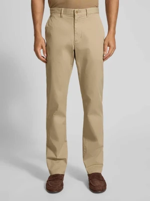 Chinosy o kroju regular fit z mieszanki bawełny model ‘DENTON’ Tommy Hilfiger