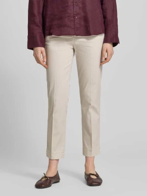 Chinosy o kroju regular fit z mieszanki bawełny model 'LORELLA' Raphaela By Brax