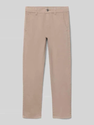 Chinosy o kroju regular fit z mieszanki bawełny model ‘PETE’ s.Oliver RED LABEL