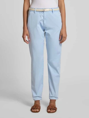 Chinosy o kroju regular fit z mieszanki bawełny s.Oliver RED LABEL