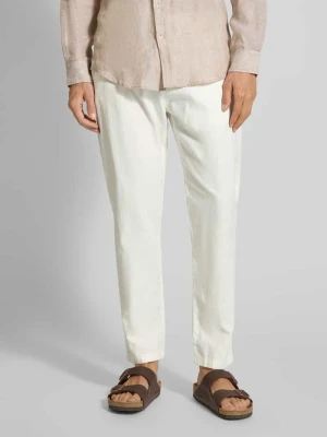 Chinosy o kroju relaxed fit z tunelem s.Oliver RED LABEL