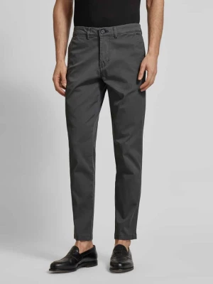Chinosy o kroju slim fit w jednolitym kolorze model ‘NEW Miles’ Selected Homme