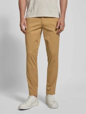 Chinosy o kroju slim fit w jednolitym kolorze model ‘NEW Miles’ Selected Homme