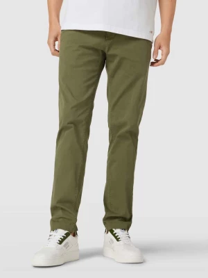 Spodnie o kroju shaped fit w jednolitym kolorze Marc O'Polo