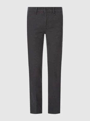 Chinosy o kroju slim fit z dodatkiem streczu model ‘Schino Slim’ Boss Orange