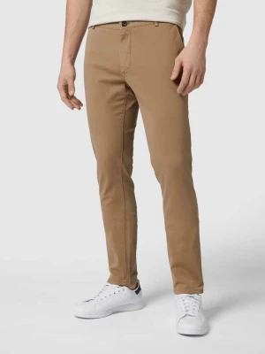 Chinosy o kroju slim fit z dodatkiem streczu model ‘Transit’ Tiger Of Sweden