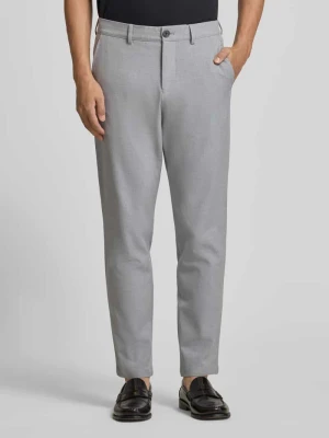 Chinosy o kroju slim fit z dodatkiem wiskozy model ‘175 SLIM ROBERT FLEX’ Selected Homme