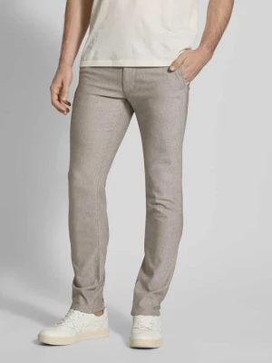 Chinosy o kroju slim fit z kieszeniami z tyłu Boss Orange