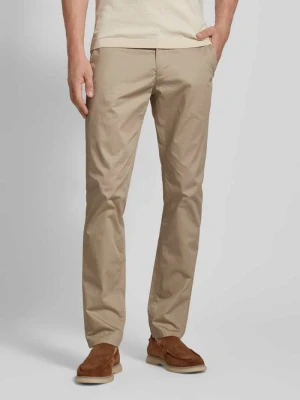 Chinosy o kroju slim fit z kieszeniami z tyłu MCNEAL