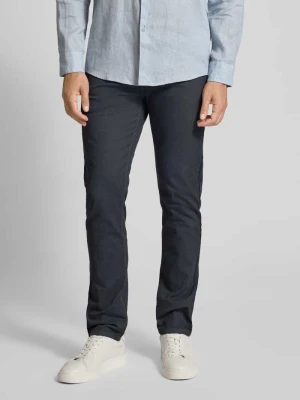Chinosy o kroju slim fit z mieszanki bawełny Boss Orange