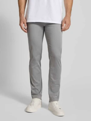 Chinosy o kroju slim fit z mieszanki bawełny Boss Orange