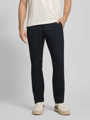 Chinosy o kroju slim fit z mieszanki bawełny Boss Orange