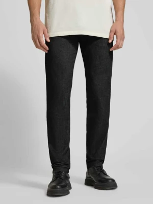 Chinosy o kroju slim fit z mieszanki bawełny Boss Orange