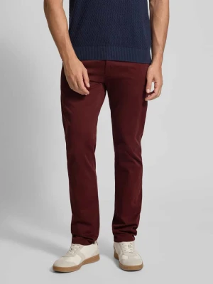 Chinosy o kroju slim fit z mieszanki bawełny Boss Orange