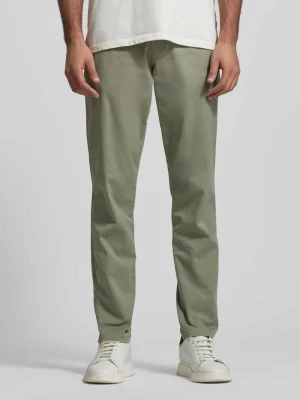 Chinosy o kroju slim fit z mieszanki bawełny ekologicznej model ‘175-SLIM NEW MILES’ Selected Homme
