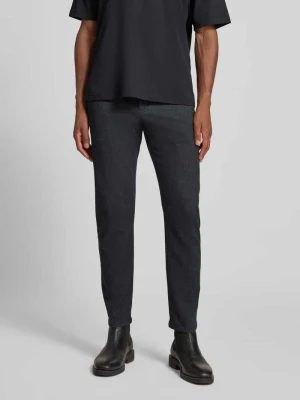 Chinosy o kroju slim fit z mieszanki bawełny model ‘175 BRUSHED’ Selected Homme