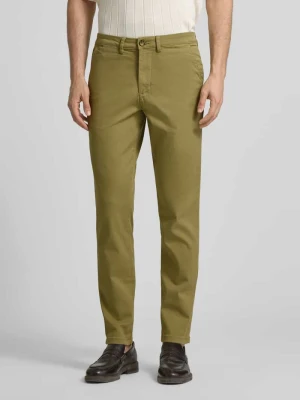 Chinosy o kroju slim fit z mieszanki bawełny model ‘NEW MILES’ Selected Homme