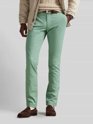 Chinosy o kroju slim fit z mieszanki bawełny Polo Ralph Lauren