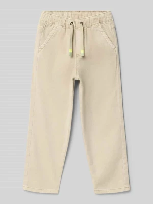 Chinosy o kroju slim fit z mieszanki bawełny s.Oliver RED LABEL