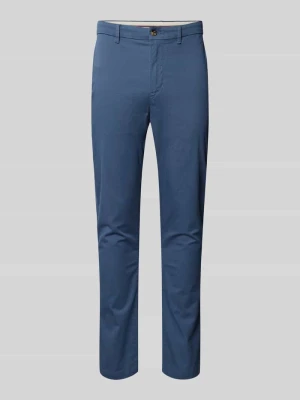 Chinosy o kroju slim fit z mieszanki bawełny Tommy Hilfiger