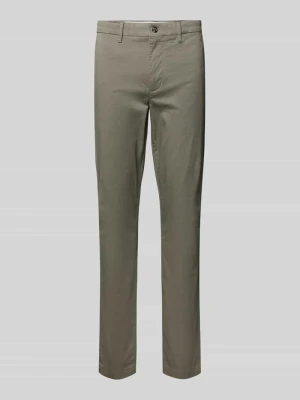 Chinosy o kroju slim fit z mieszanki bawełny Tommy Hilfiger