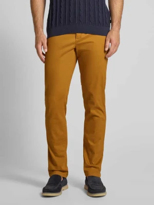 Chinosy o kroju slim fit z paskiem MCNEAL